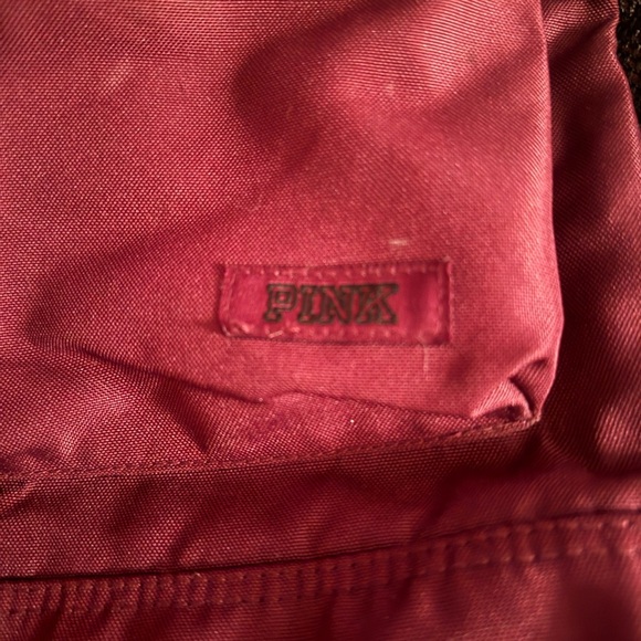 PINK Maroon Backpack - Picture 3 of 4